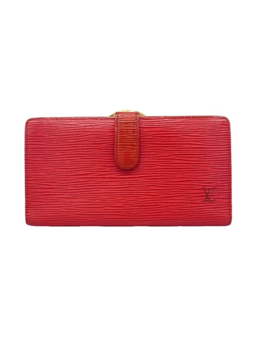Louis Vuitton Wallet Epi Continental Viennois Castilian